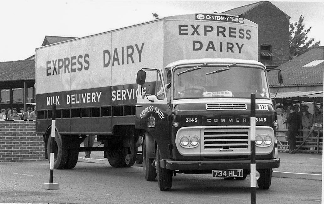 1950's? Commer 734 HLT, Fleet: 3145