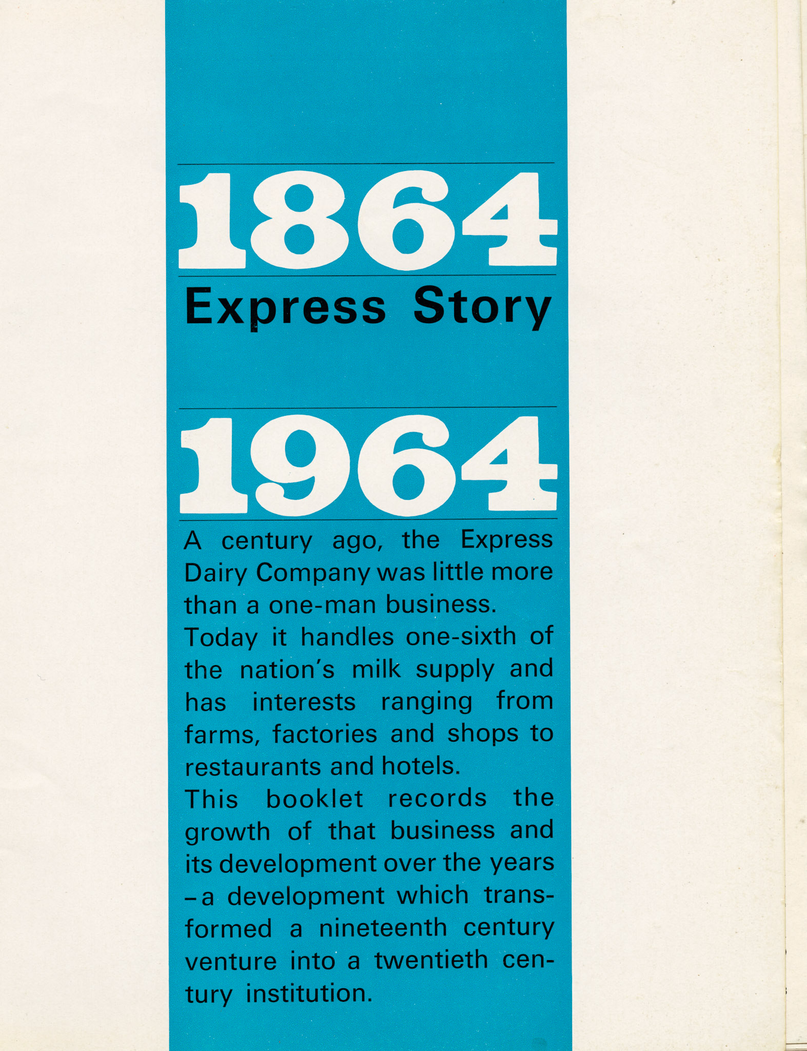 Express Story 1864 - 1964
