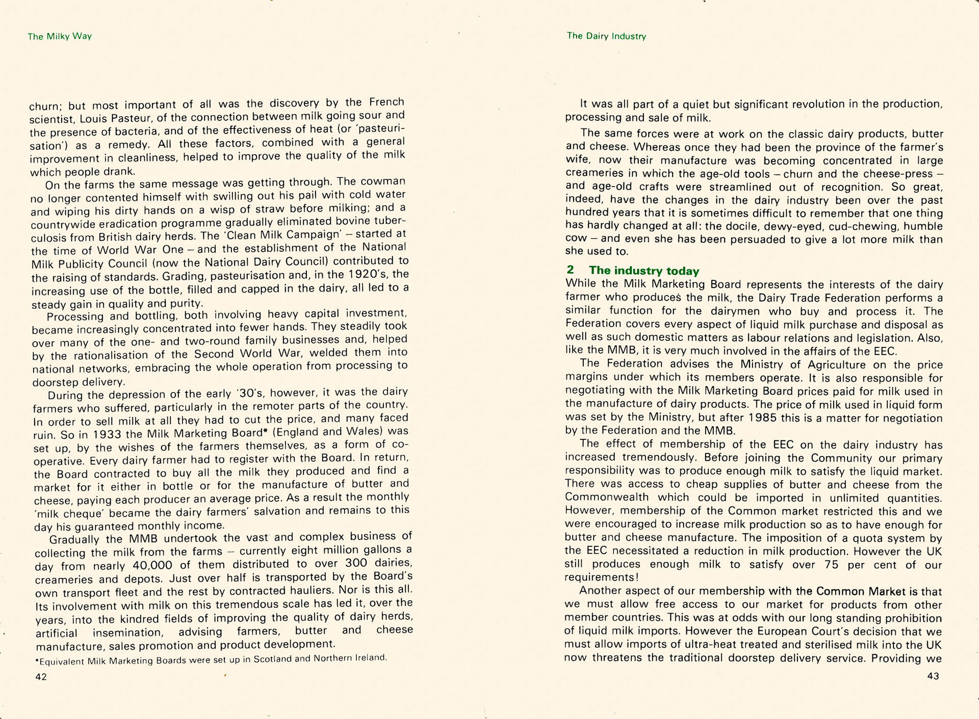 1984 'The Milky Way'-How to become a star milkman (DITEC)