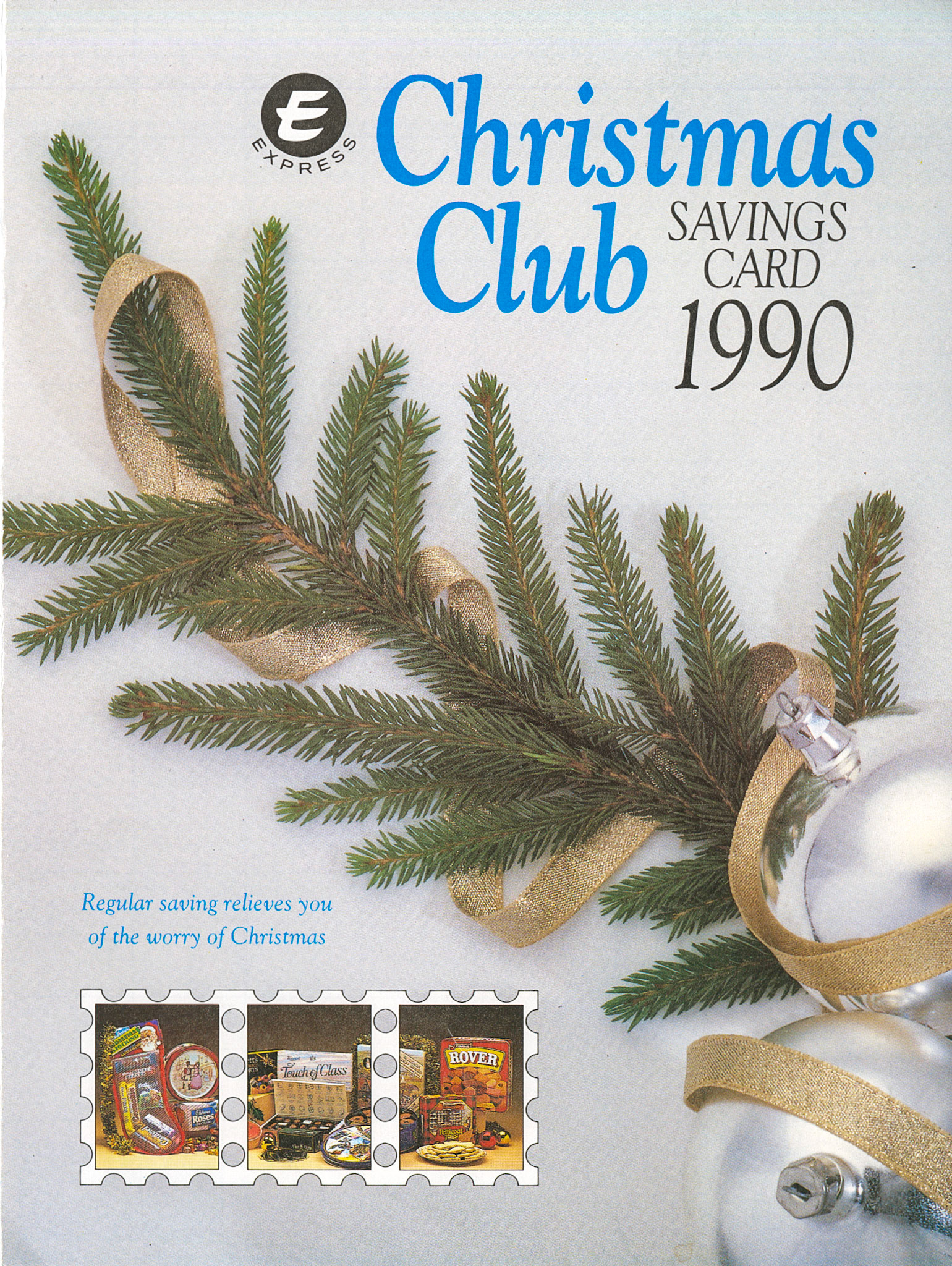 1990 Christmas Savings Club leaflet (Courtesy Paul Luke)