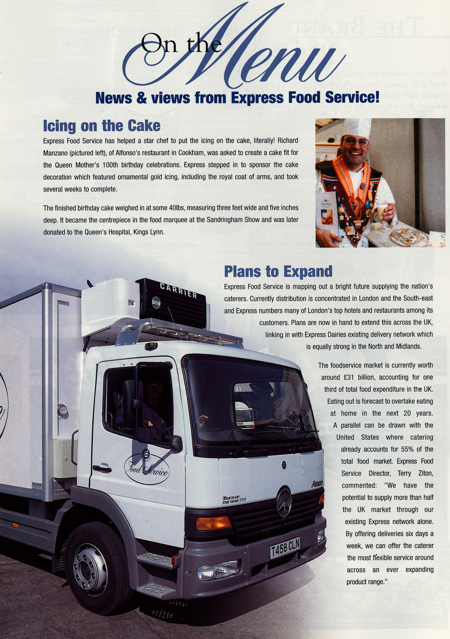 2000 Express Food Service launched (Courtesy Michael Aldread)