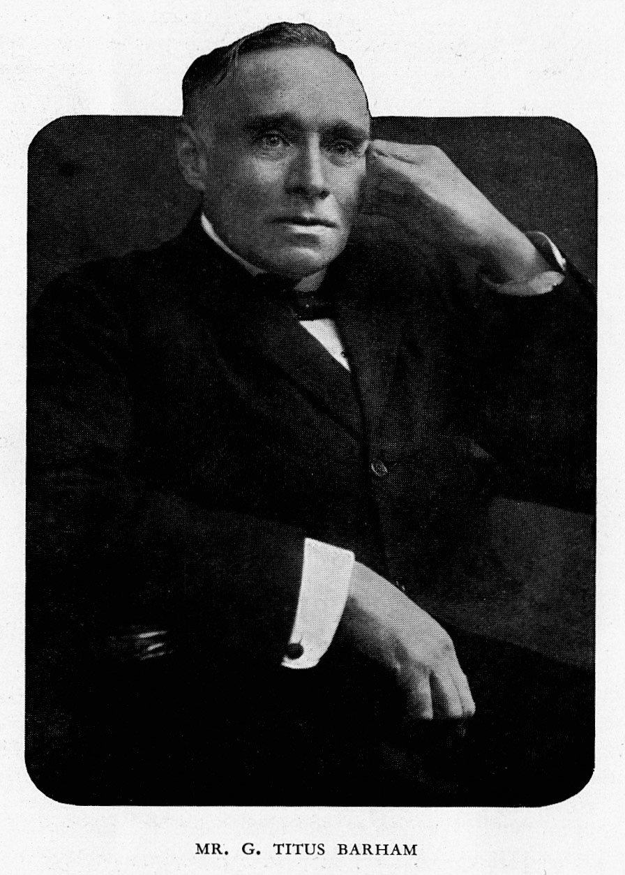 1954 Mr Titus Barham. (Express Salesman's Manual Fourth Edition)