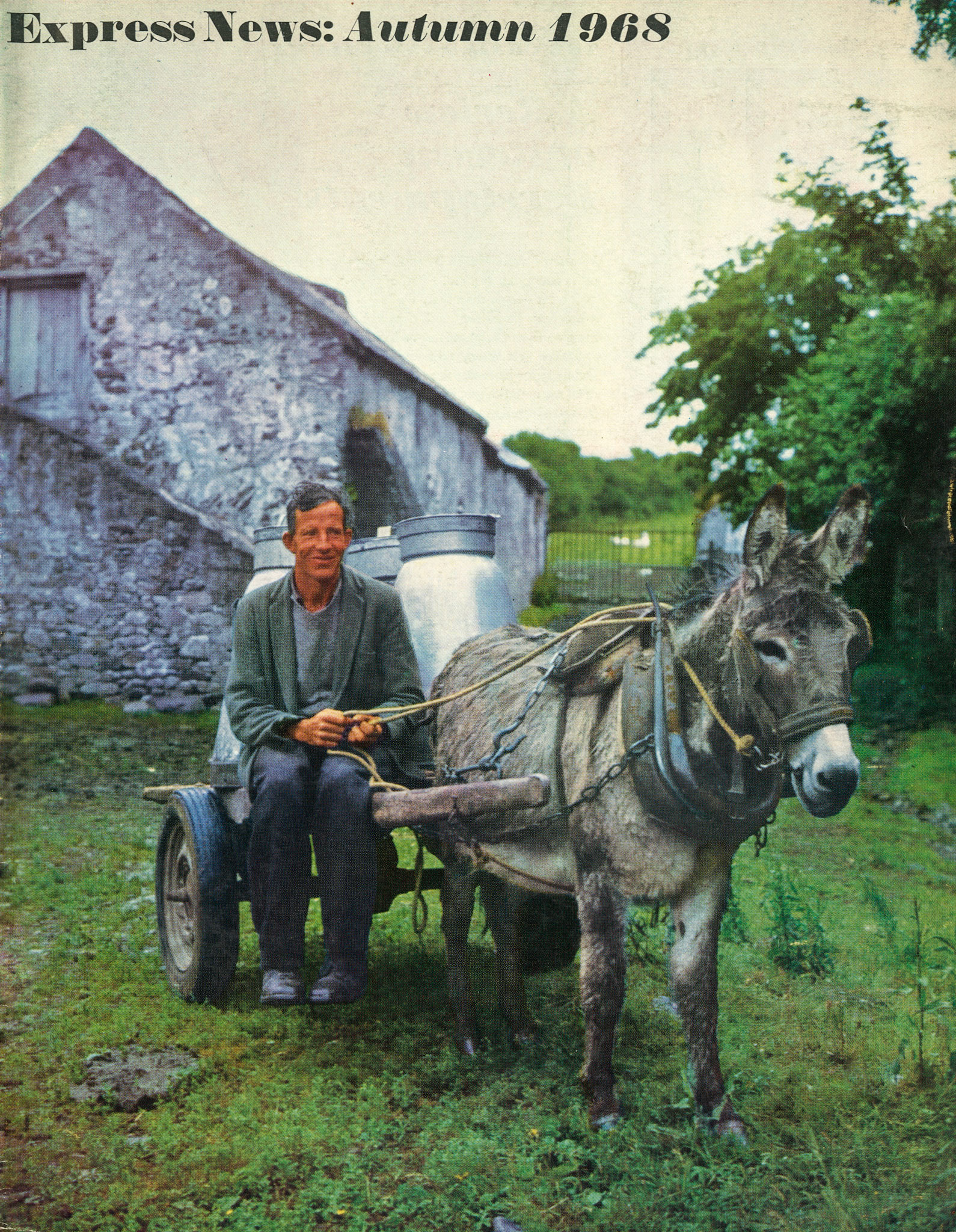 Express News Autumn 1968 Front Cover "The Ireland of the past still exists..."