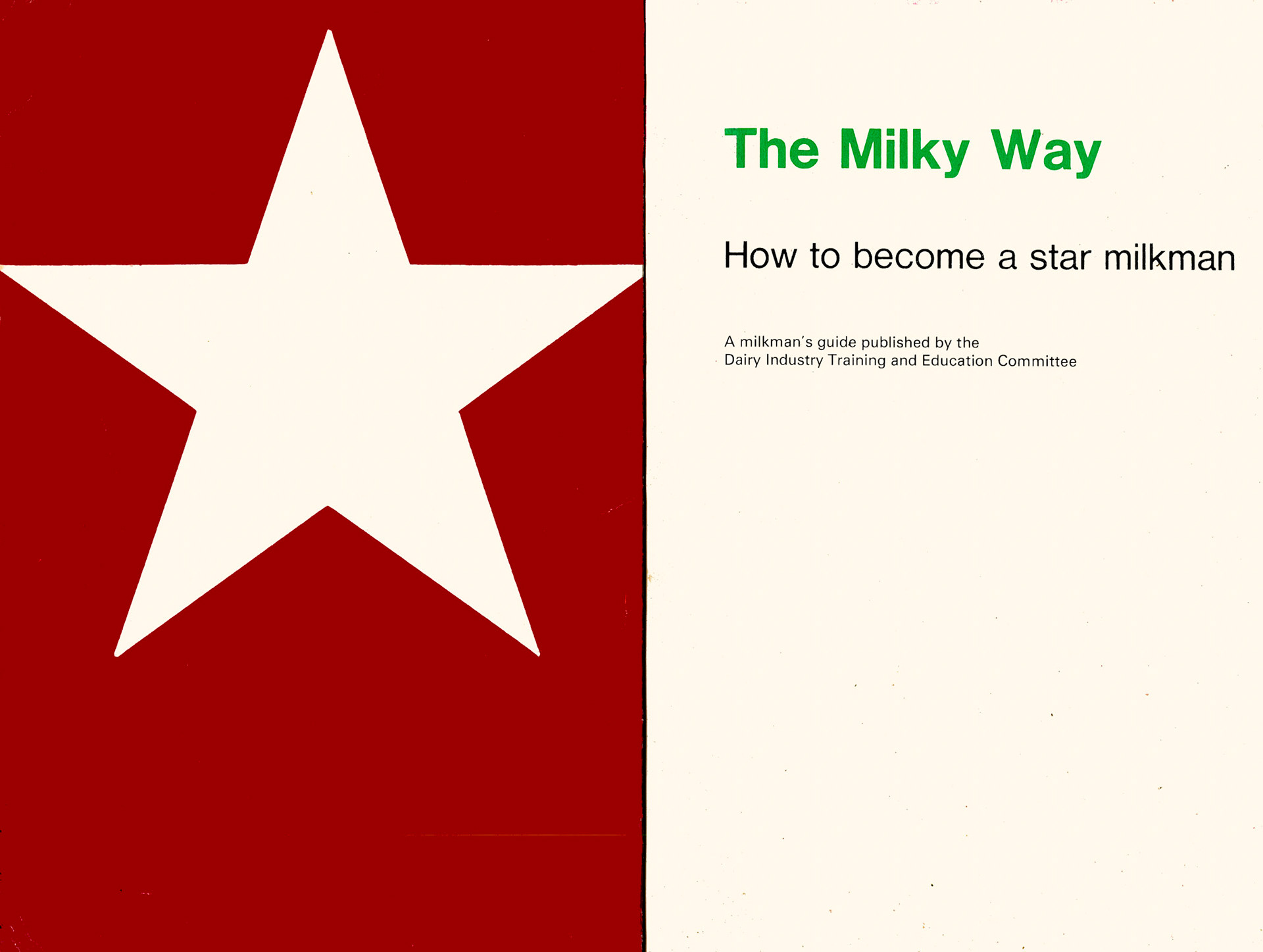 1984 'The Milky Way'-Inside front cover, and title page (DITEC)