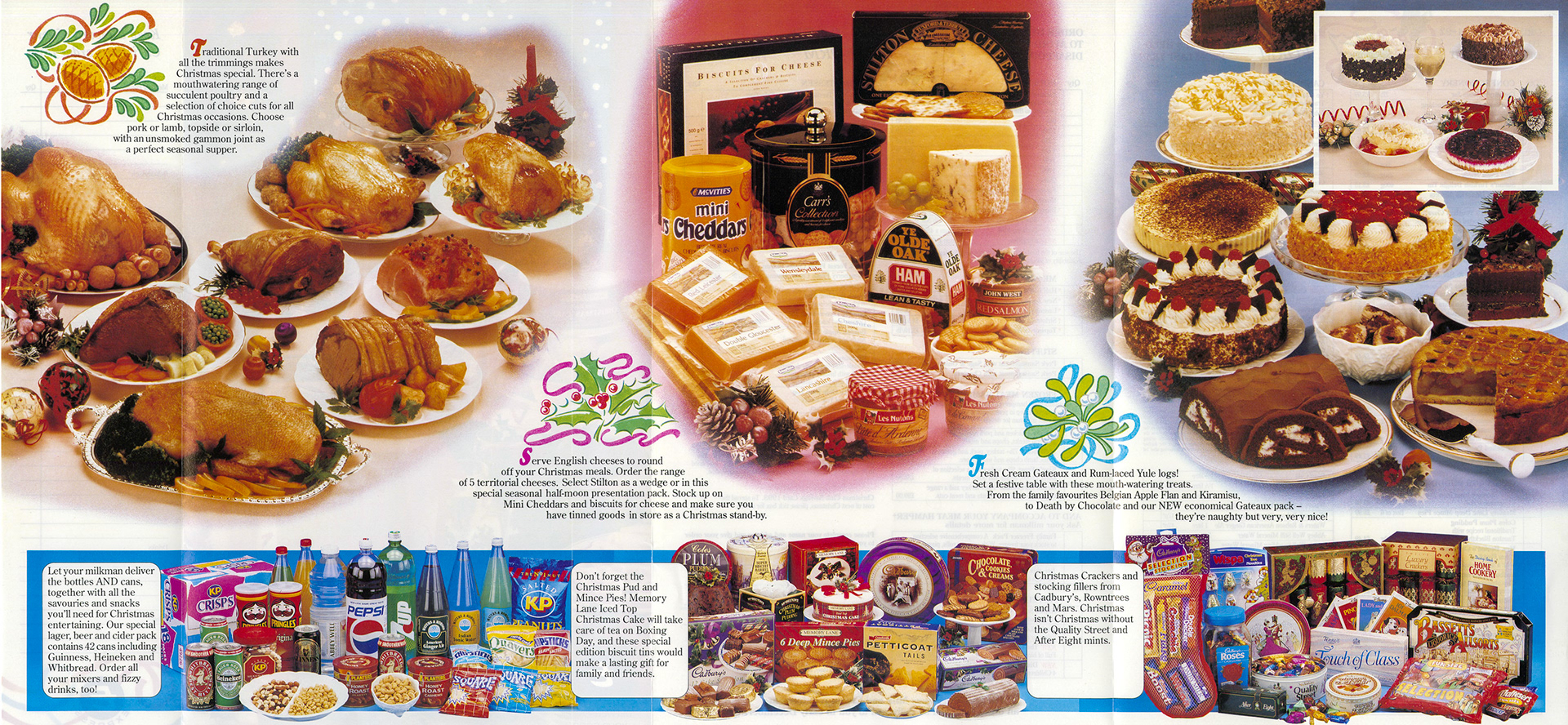 1992 Christmas Hampers leaflet (Courtesy Paul Luke)