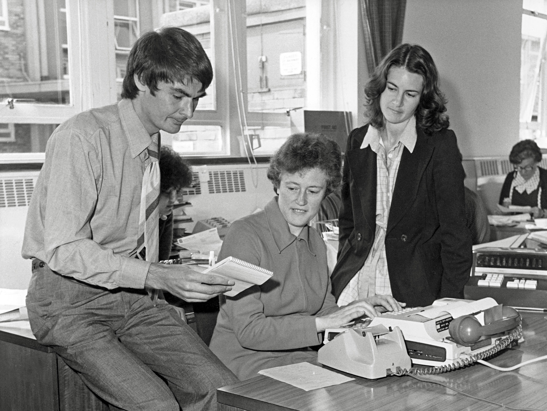 1978 Peter Roper, Joan and Angela Stoch