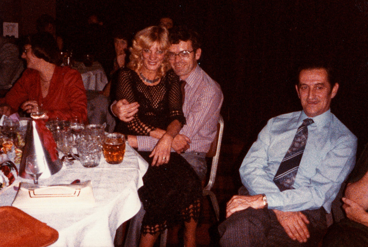 1983 London Region Conference Dennis Watson (enjoying himself!) and Keith Reid (Courtesy Beryl Purslove)