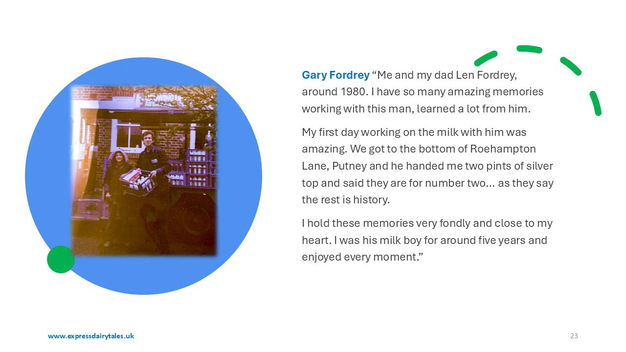 Memories of Milk Boys and Girls (Express Dairy Tales publication)