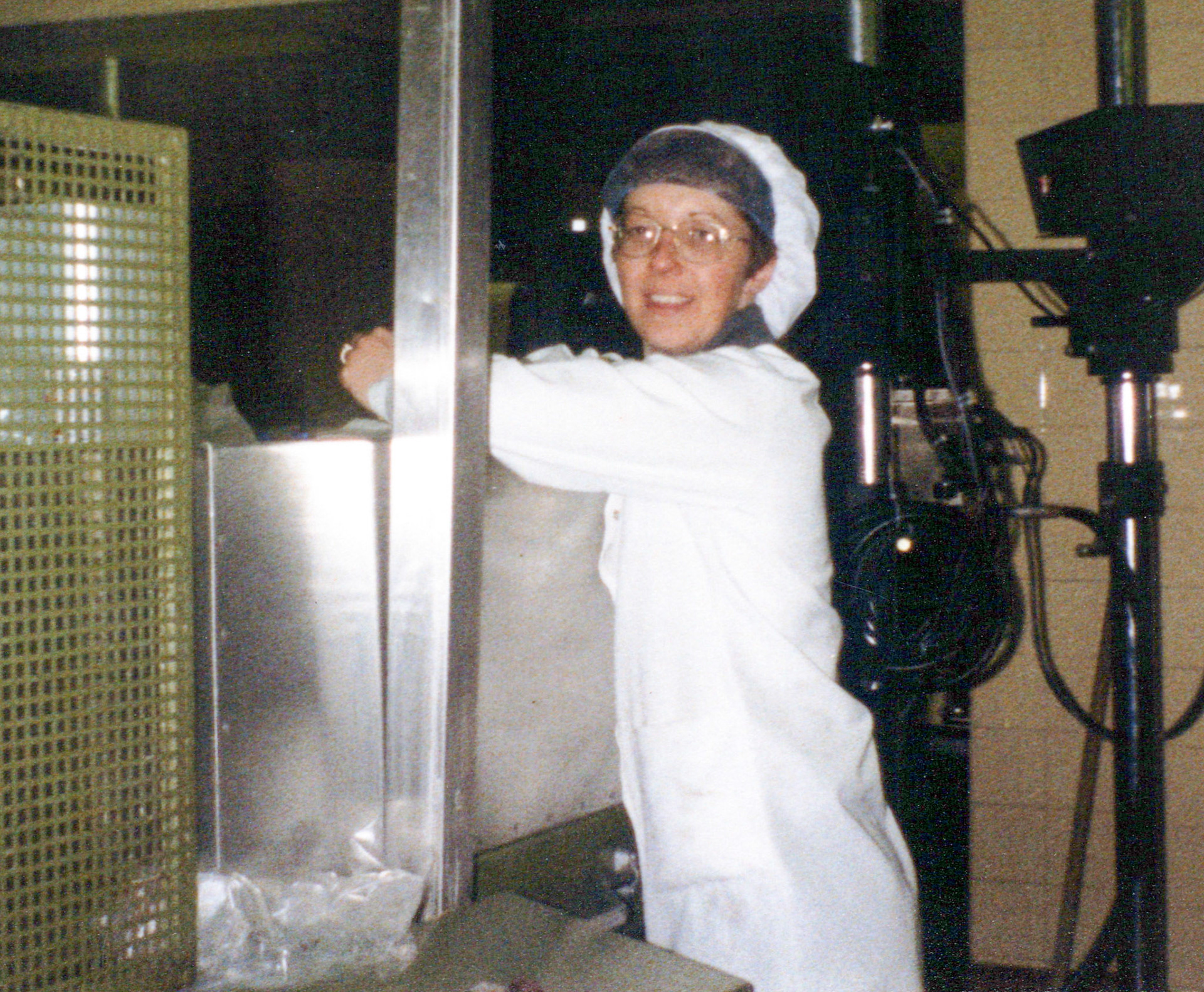 1986 Gwen Peach at Cuddington (Courtesy Sue Harradine)