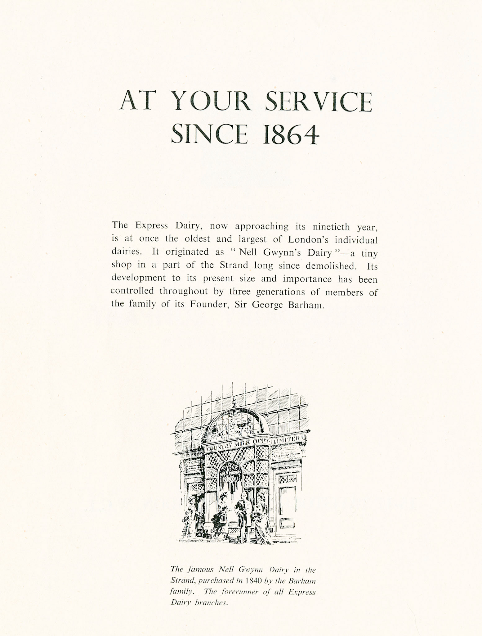 1952 'The Express Dairy' Booklet