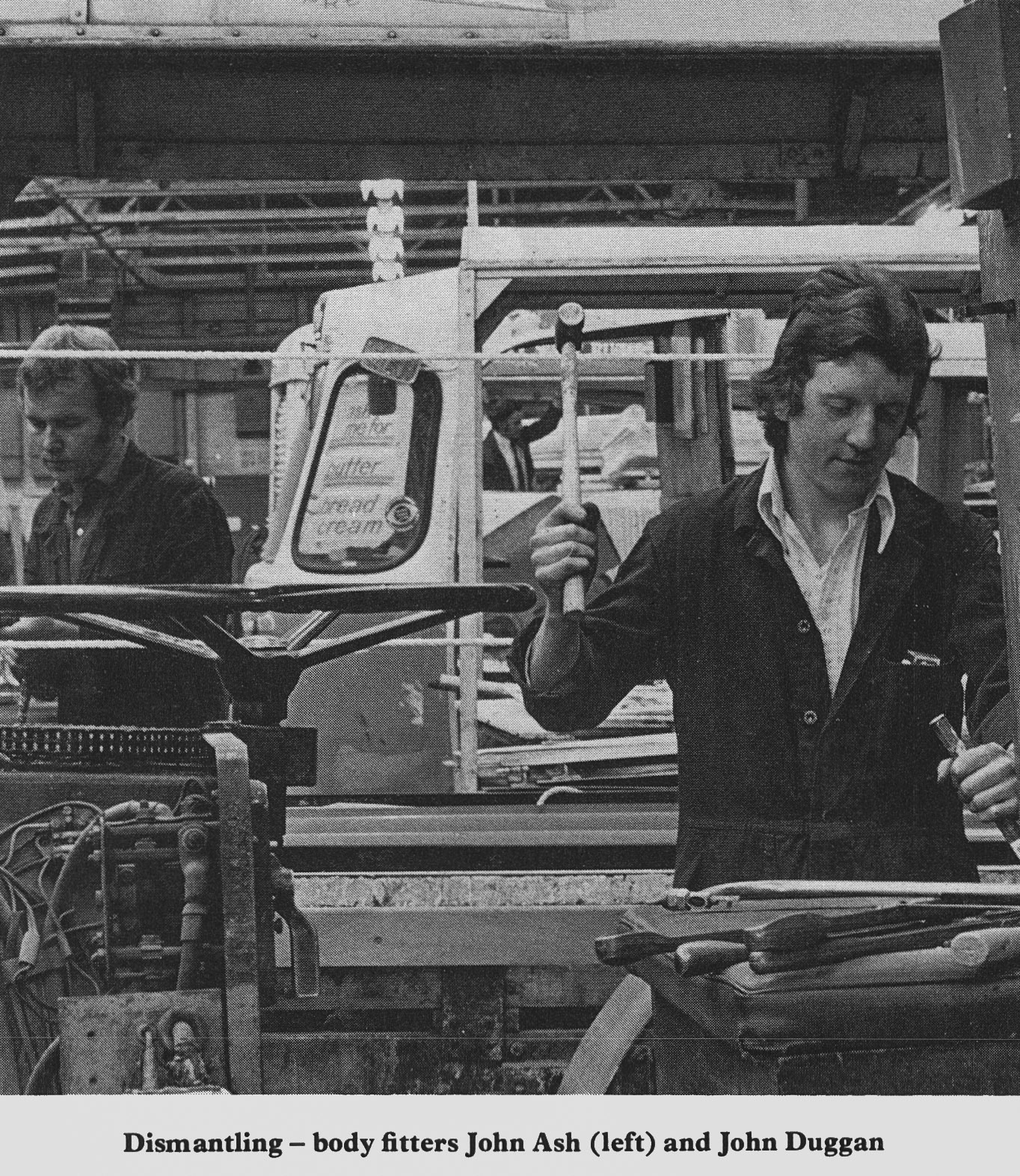 1977 EVM Staff-John Ash and John Duggan. (Express News Spring)