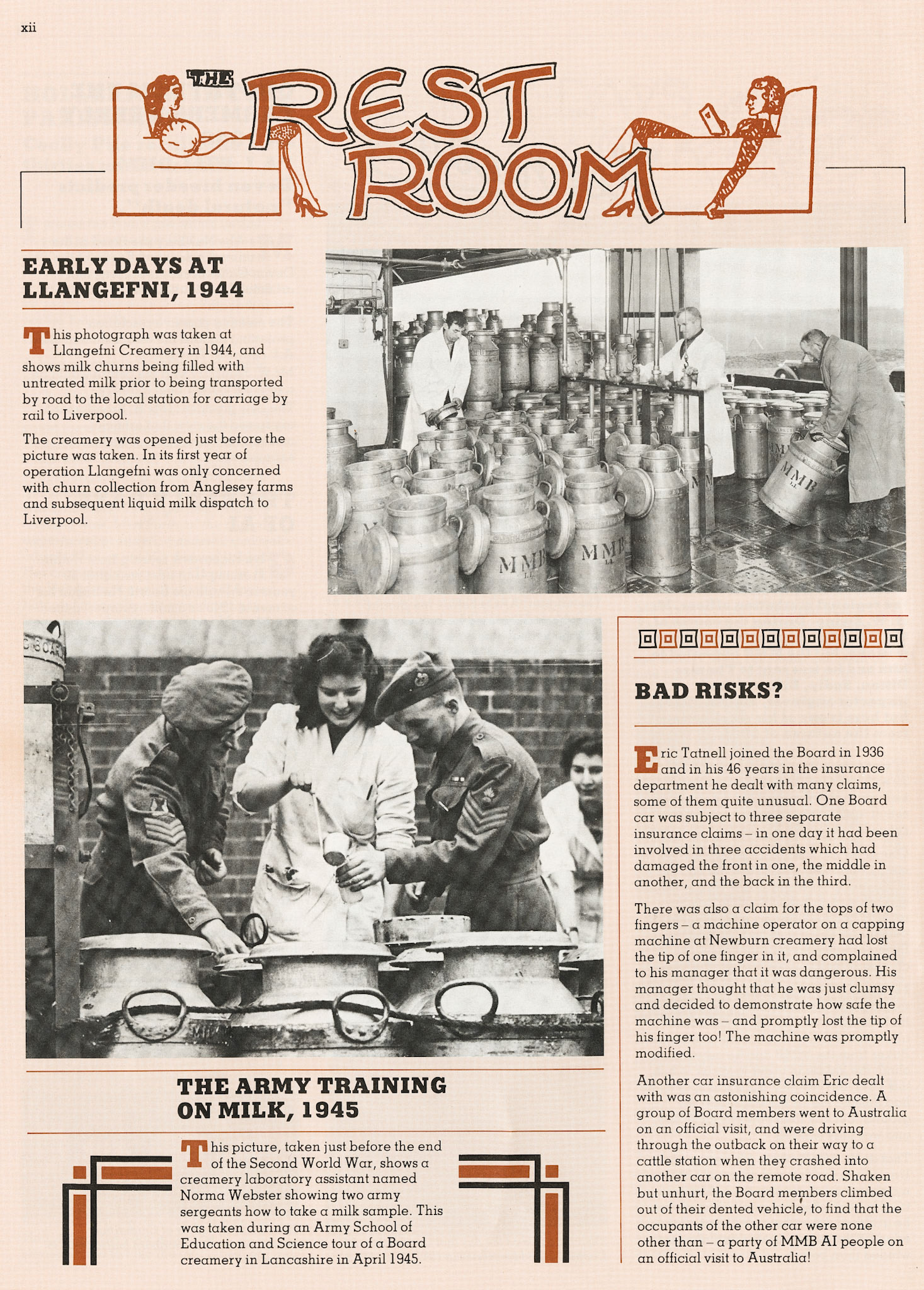 1983 Milmarbo Memories at 50 years (Insert in MMB Magazine, Sept-Oct, courtesy Andy Wallis)