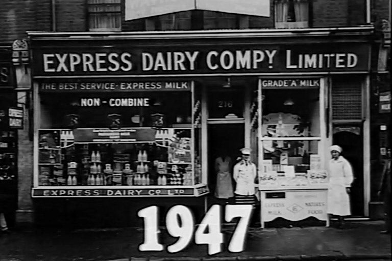 1947 onwards, Express opened new bottling plants and acquired a new dairy every year. (Express 125 Years video still)