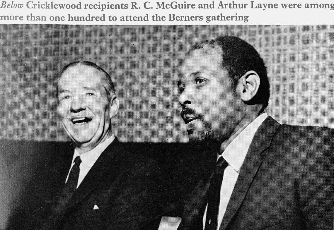 1969 Long Service Dinner for Cricklewood staff  (Express News Summer)