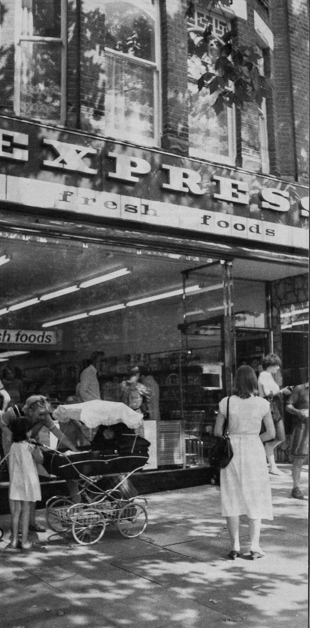 1981 Kew Gardens shop, from a day in the life of South London