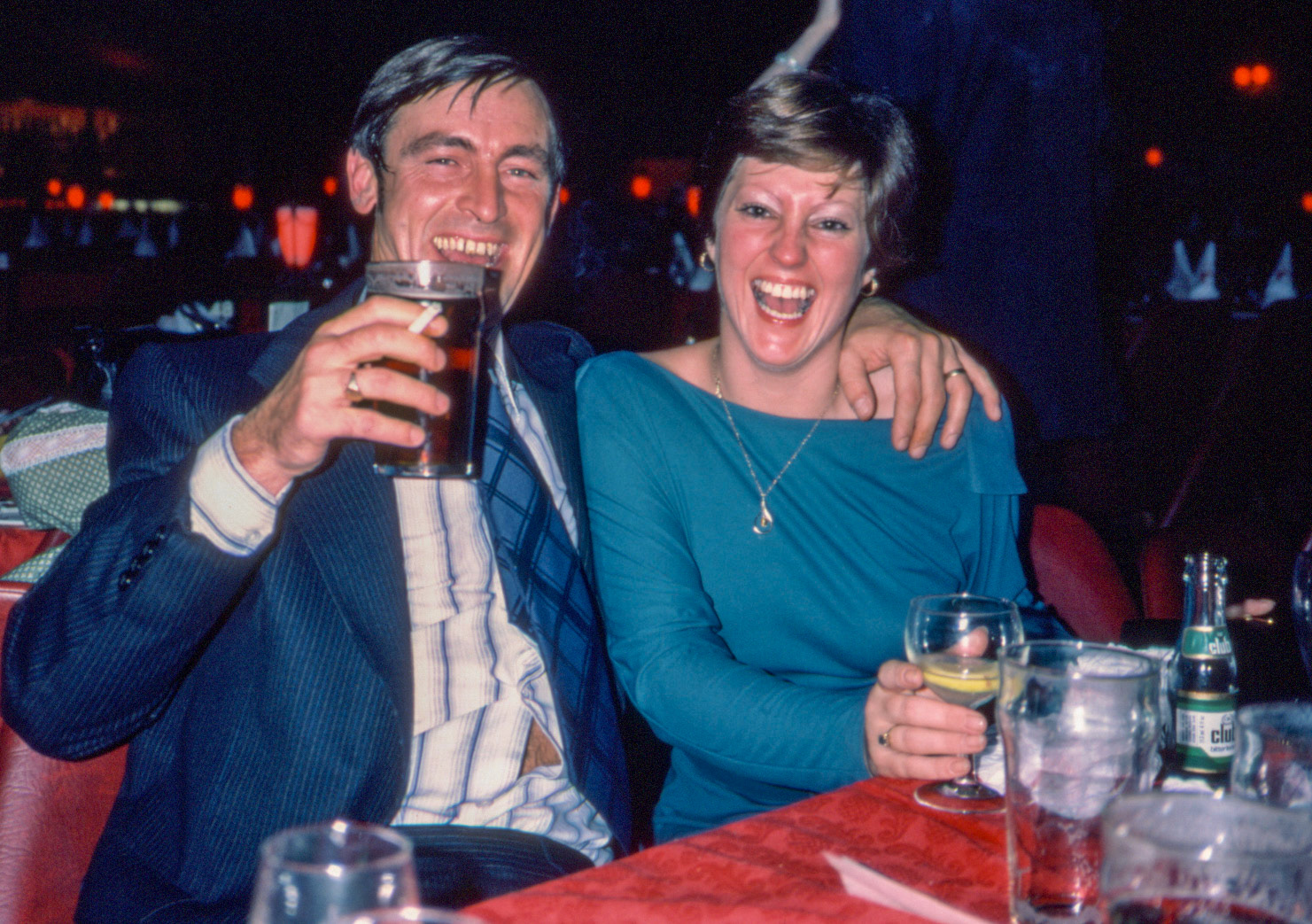 1980 South Morden-Dairy Re-equip staff celebration at Lakeside, Camberley-Barry and Monica Smith (Express Dairy Tales collection)