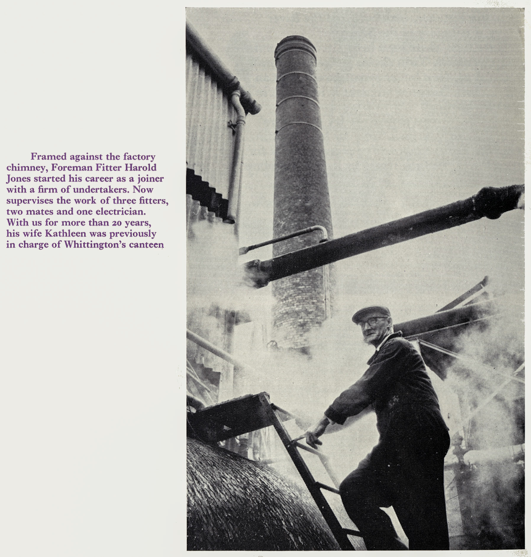 1970 Whittington-Foreman Fitter Harold Jones (Courtesy Doreen Williams)