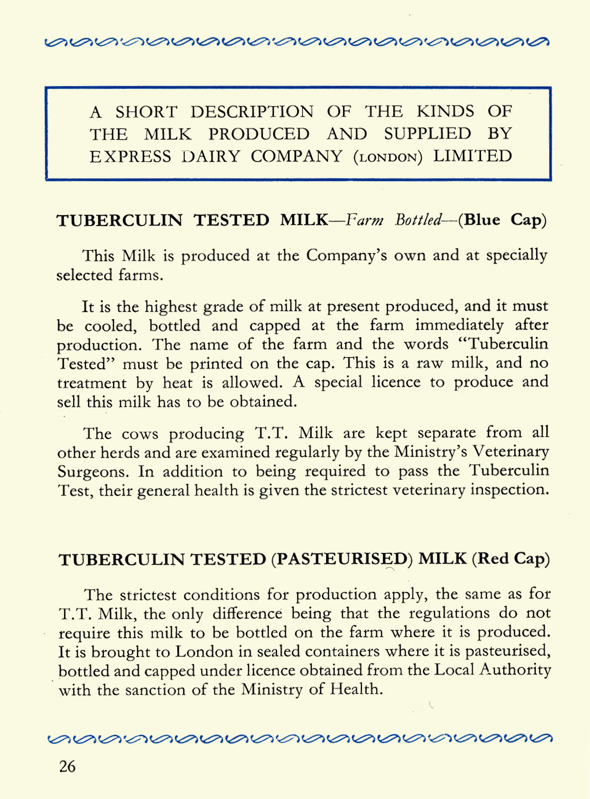 1956 Express Salesman's Manual, Fourth Edition published 1954, presented to Roger Gillard, Orpington Depot