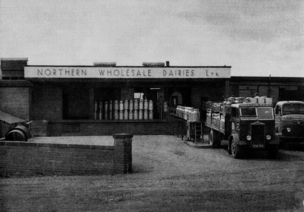 1962 Sanquhar Creamery, employed 70 staff.  (Express News Christmas)