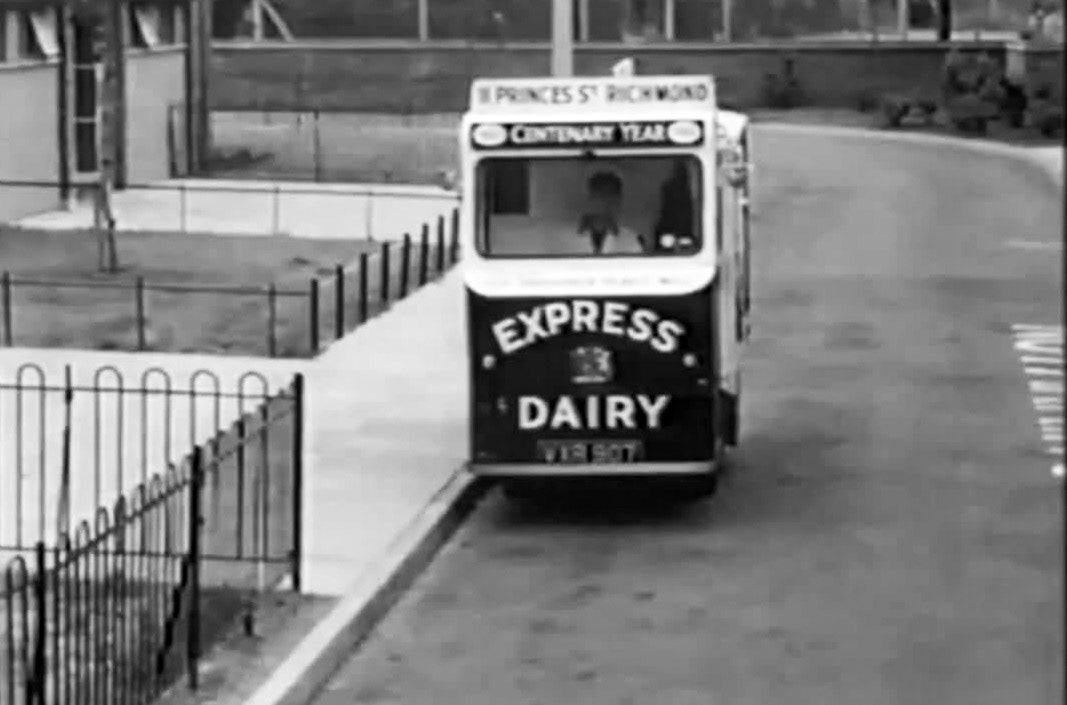 1964 Richmond Depot at 11 Princes Street, referred to as 'New Richmond' prior to Orchard Road. (Courtesy Dave Fane)