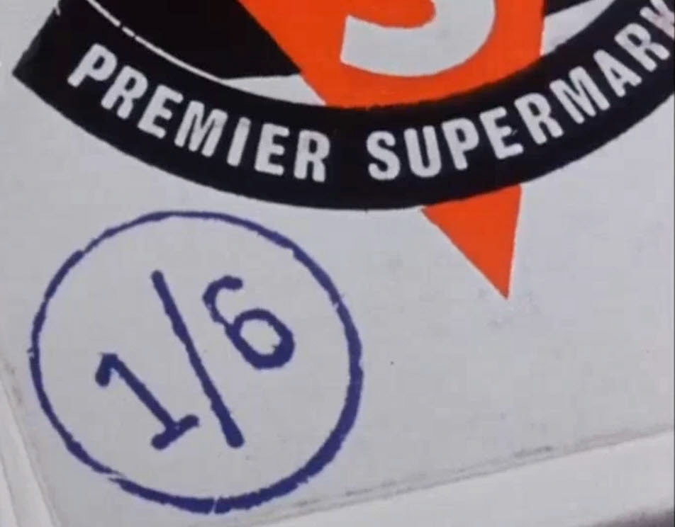 1957 Premier Supermarket Streatham. ‘Time for Leisure’ film (Yorkshire Film Archive)