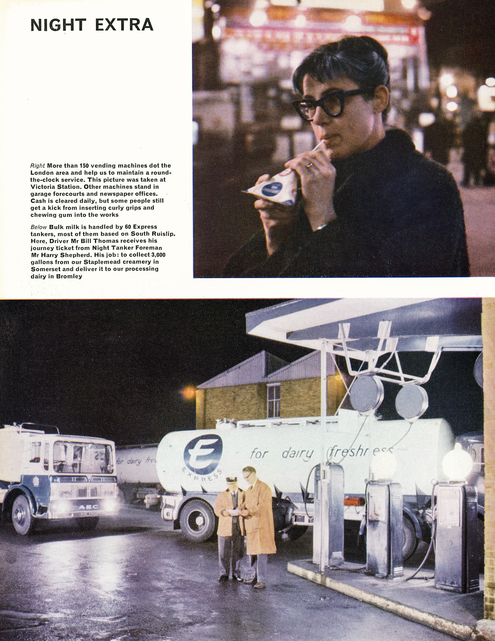 1966 Express night-time operations Page 4 (Express News Summer 1966)