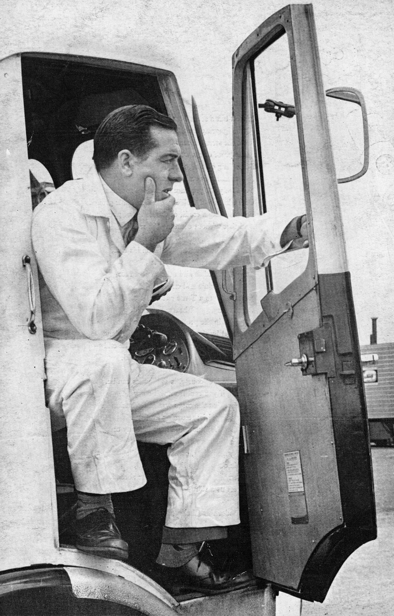 1965 Sheffield- Jack Hudson, Lorry Driver of the Year