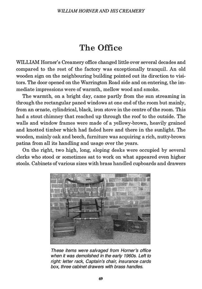 William Horner and his Creamery, Jill King