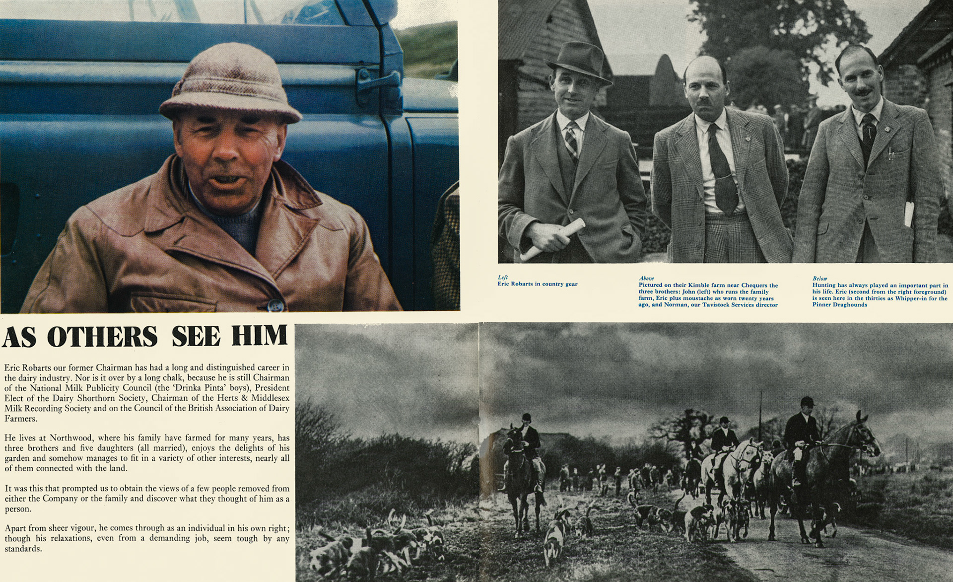 1973 Profile of Eric Robarts, former Express Chairman.  (Express News Summer)