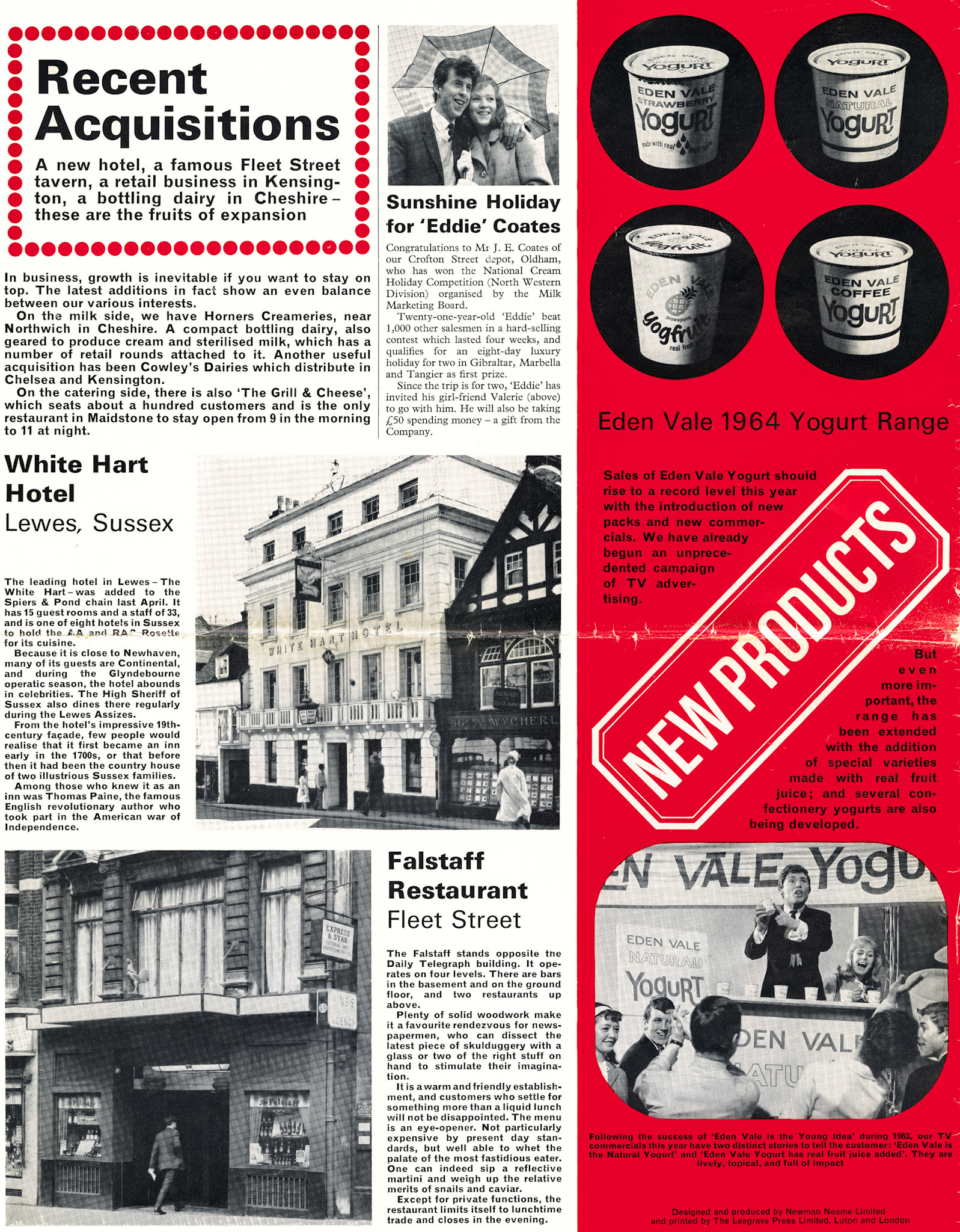 1964 August 'Express Extra' newsletter in anniversary year, as Express News was a special edition. (Courtesy Paul Luke)