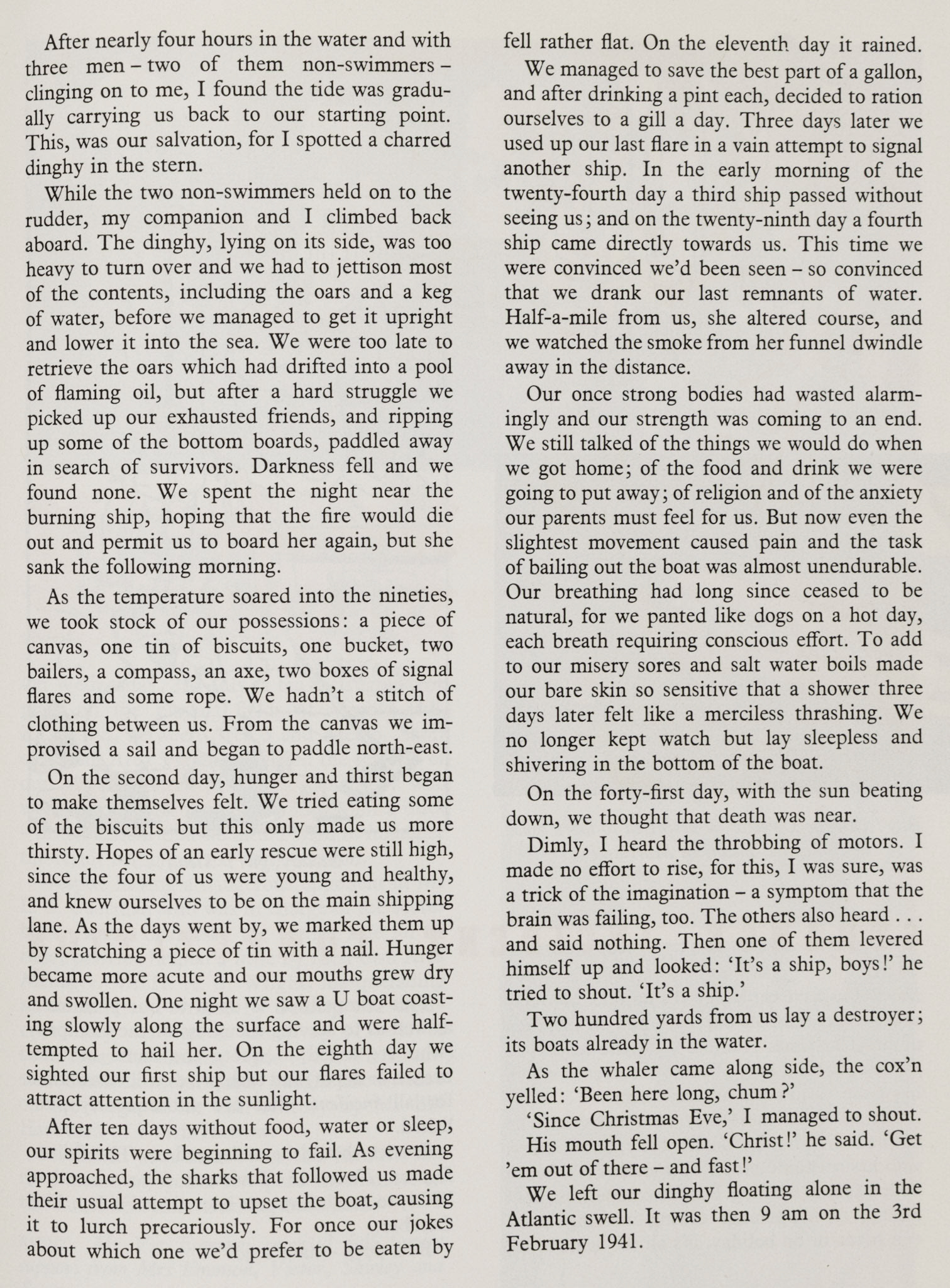 1957, a wartime story from 1941 (Express News Autumn)