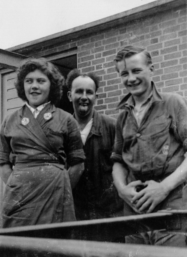 1953 "Jack Socket and ?" Monica Corfield adds "Jenny Broadhurst nee Challinor" (Joe Lyons Collection)