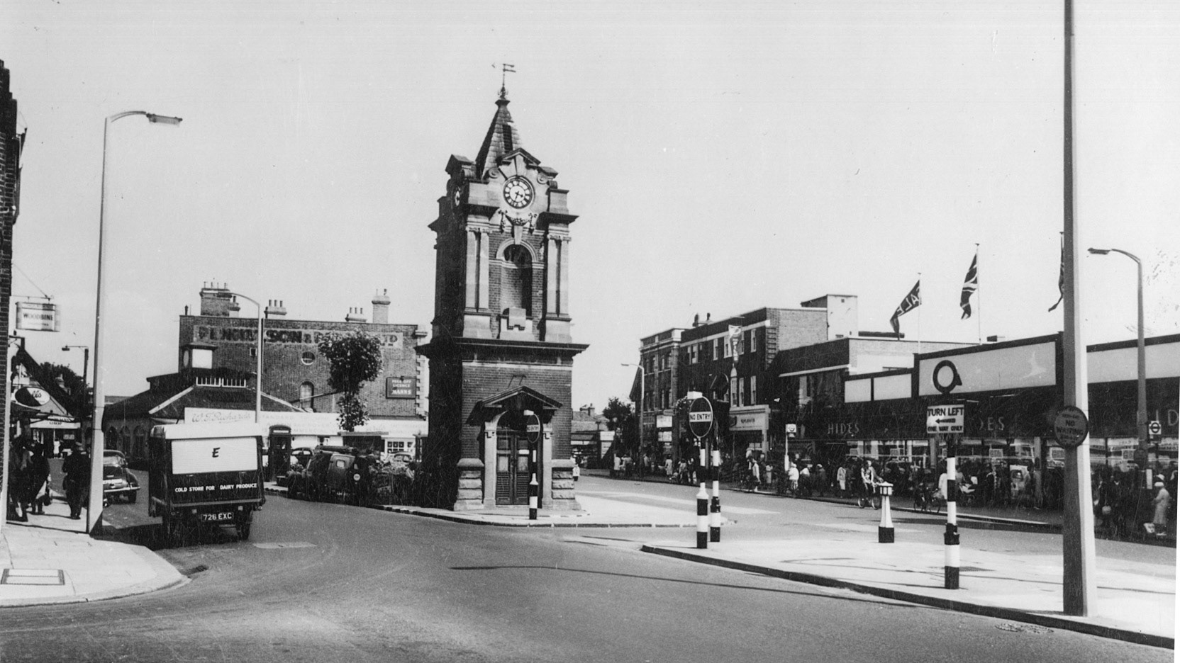 1950s? Bexleyheath, with Express float 726 EXC.(Courtesy Dave Fane)
