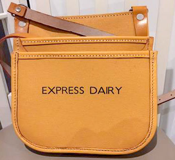 1970's? Milkman's satchel/ cash bag. (Courtesy Richard Gaylard)