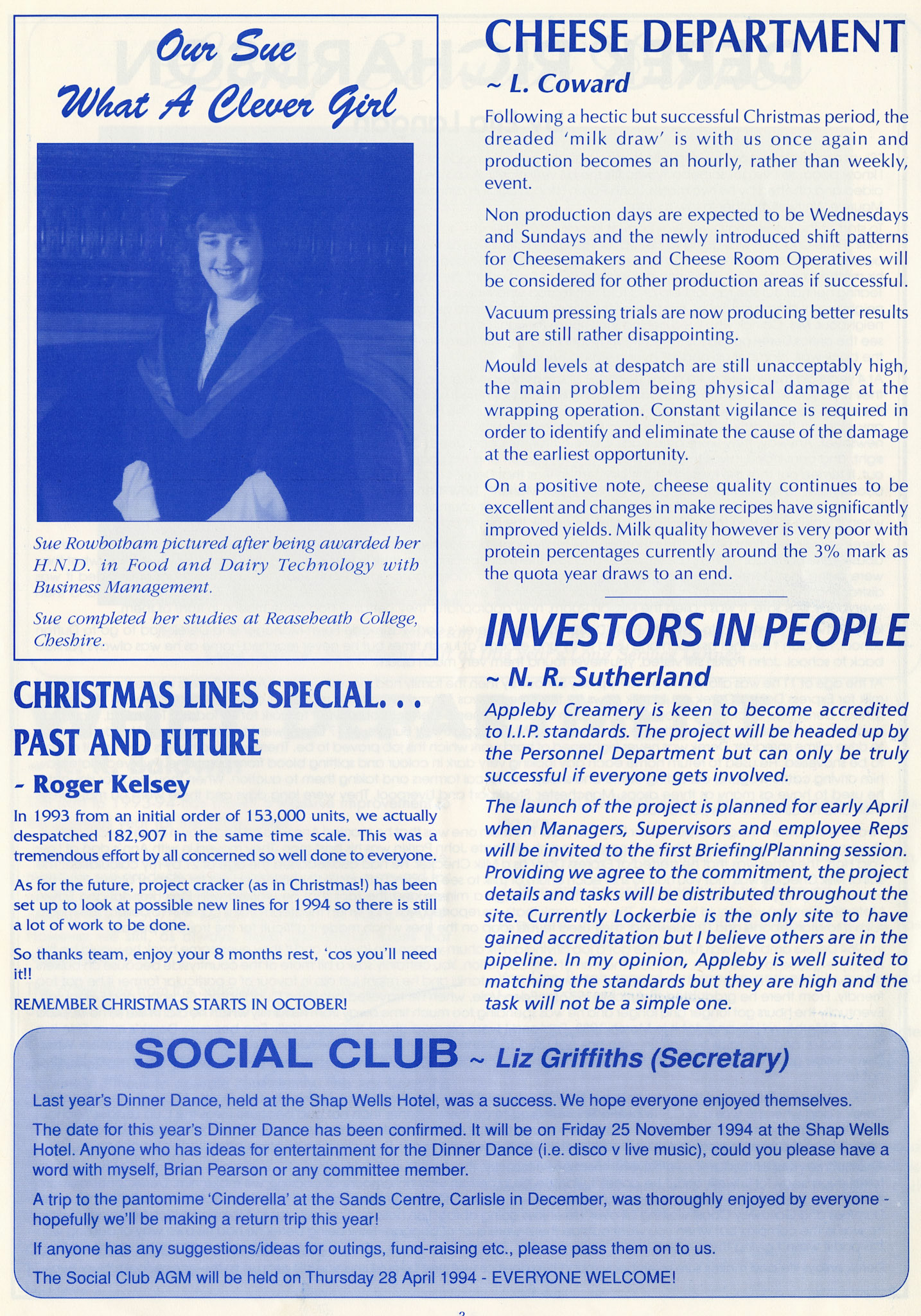 1994 March Appleby News (Courtesy Alan Mandle)