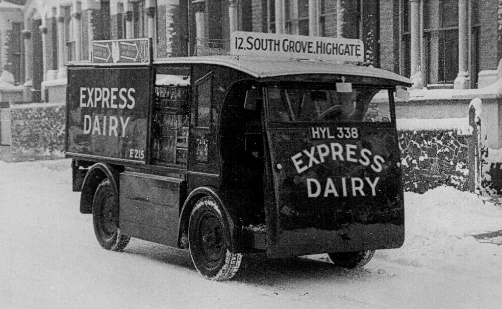 1950's Early Electric Float from Highgate Depot