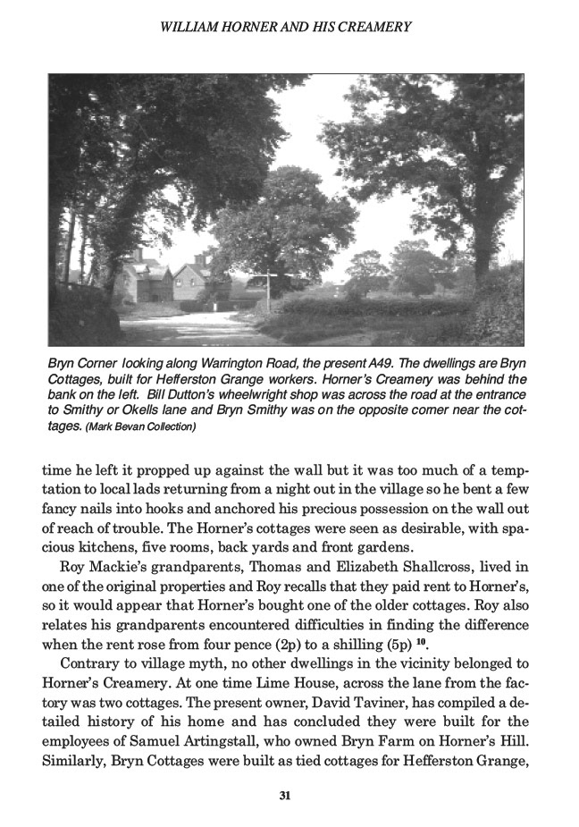 William Horner and his Creamery, Jill King