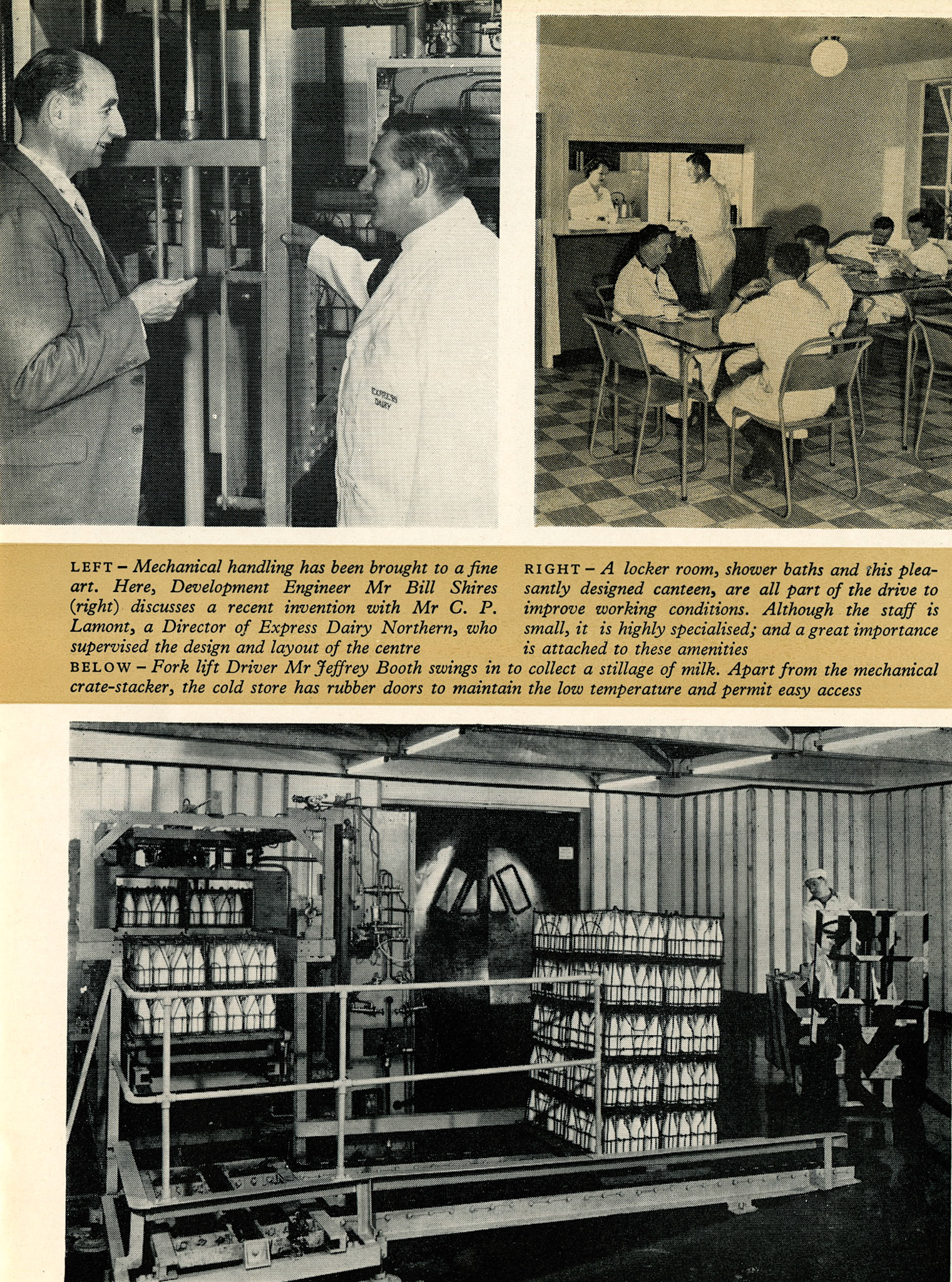 1958 Wakefield Dairy opening