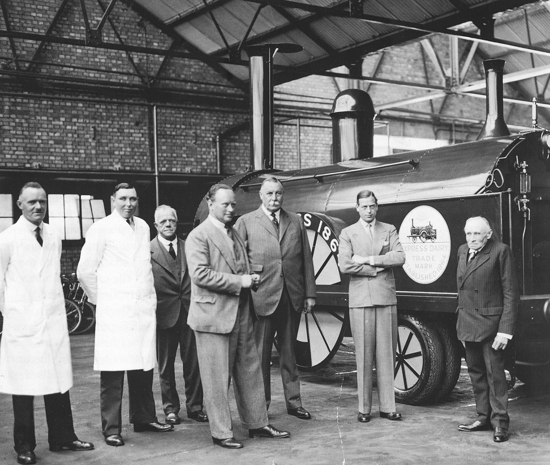 1930 The world's biggest dairy was opened by Express at Cricklewood, opened by the Duke of Kent in 1933 (125 year anniversary brochure)