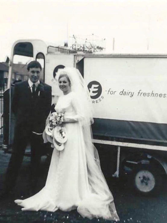 1968 Shepherds Bush. Bob Sharman comments "Had one of these as a wedding car in 1968 working at Shepherd's Bush at the time. Bride’s name is Brenda we are still together after 57 years-enjoying life to the full." (Courtesy Bob Sharman)