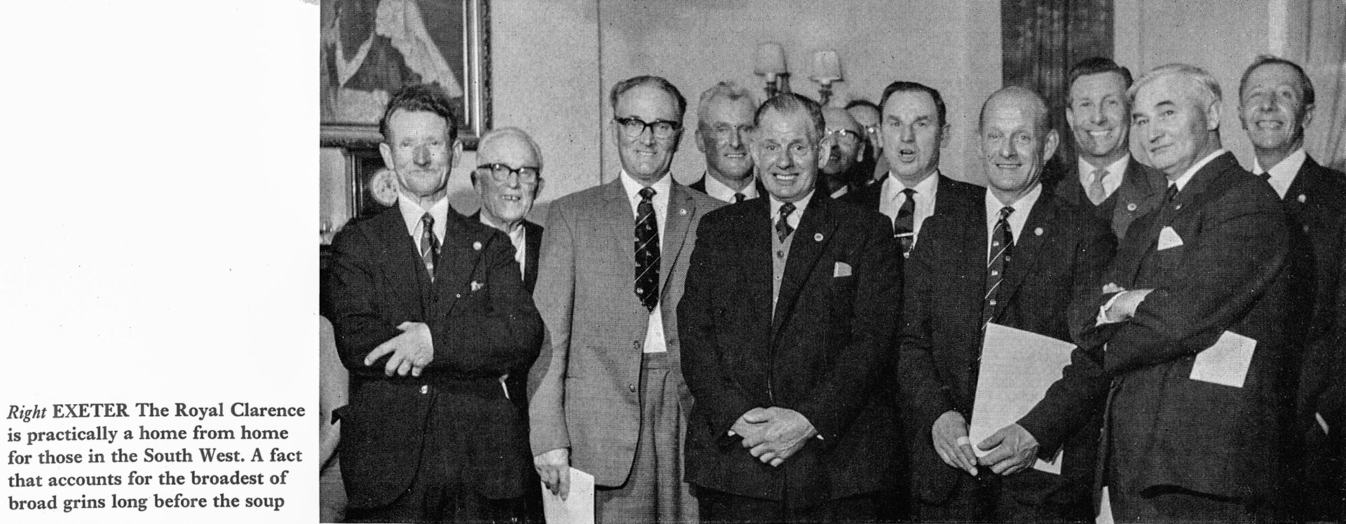 1969 Exeter Long Service Dinner  (Express News Summer)