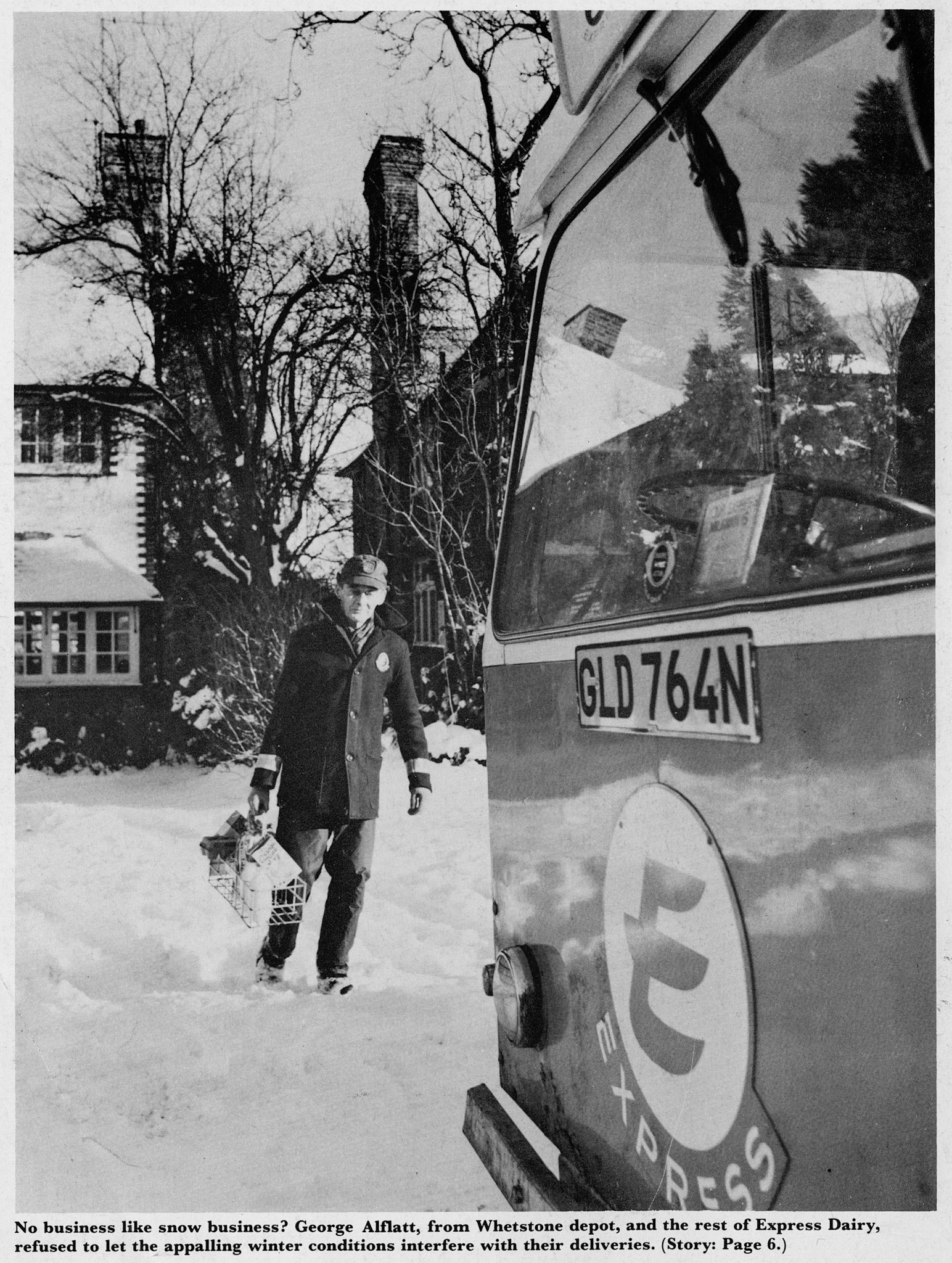 1982 Whetstone in the snow - George Alflatt