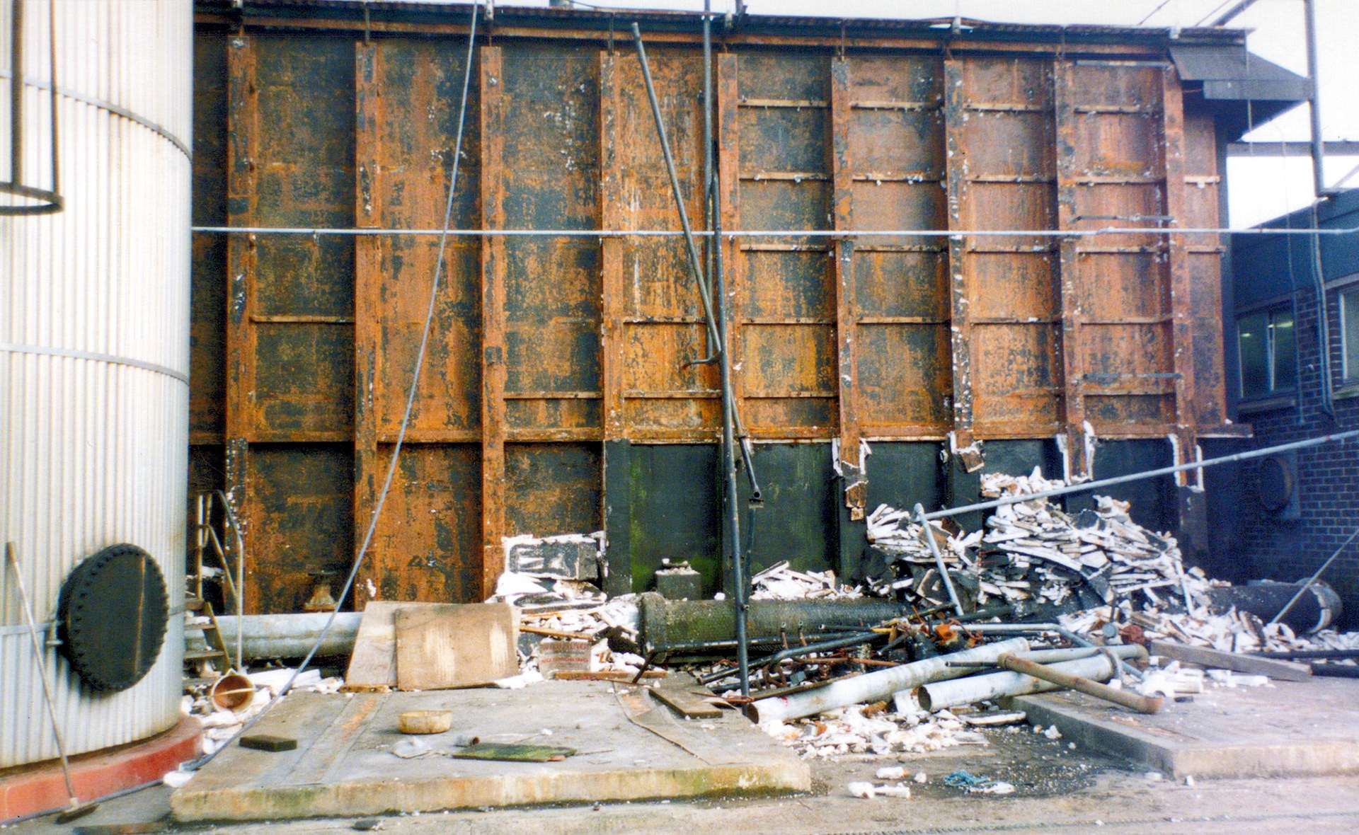 1992 Chilled water tank from Gram Refrigeration (Courtesy Bill Wilson)