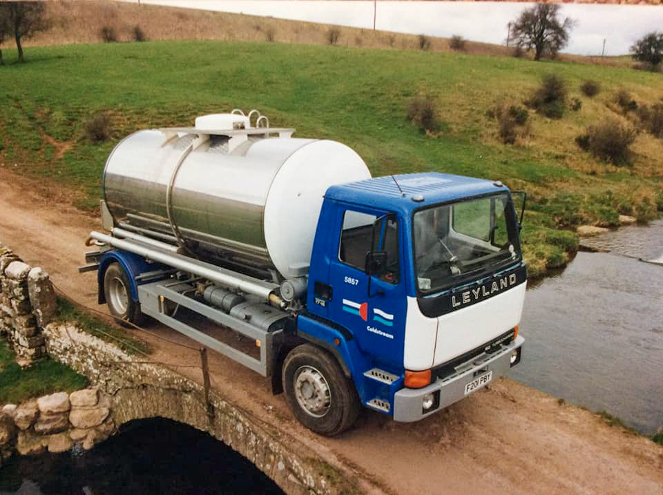 1960's Milk tankers delivering to Appleby, courtesy of Iain Dargue. Keith Johnson comments "I was an MMB Field Officer for Cumberland &amp; Westmorland from 1968 to 1974, based in Appleby, and was heavily involved in the conversion from churns to bulk collection. The creamery manager was Frank Betts, and Bob Smith was transport manager, with Wilson Forrester as transport foreman."