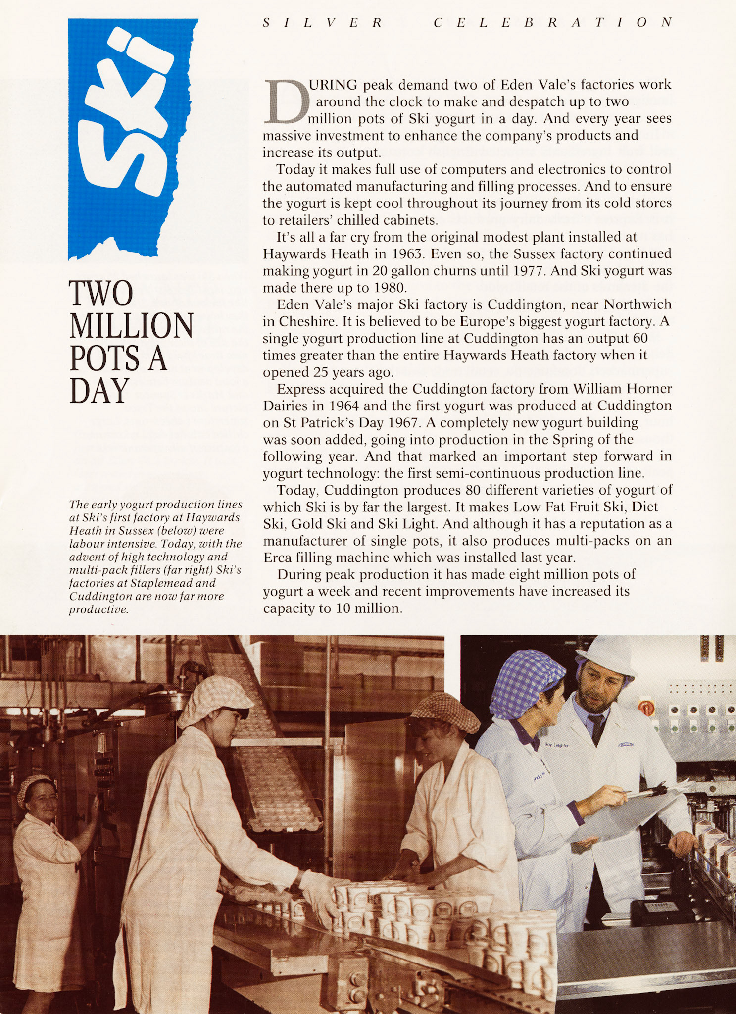 1988 Ski Silver Jubilee - 25 years (Courtesy Paul Bloor)