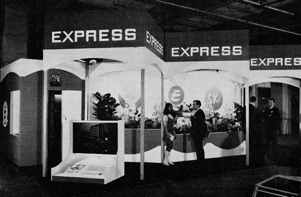 1969 Express Dairy Show stand won an award. (Express News Christmas)