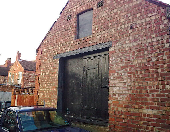 Ashfield Farm Dairies, 114-116 Cherry Lane, Hoylake. Express Dairies later took over Ashfield and moved to the Carr Lane. (Courtesy John Cronin, HoylakeJunction.com)