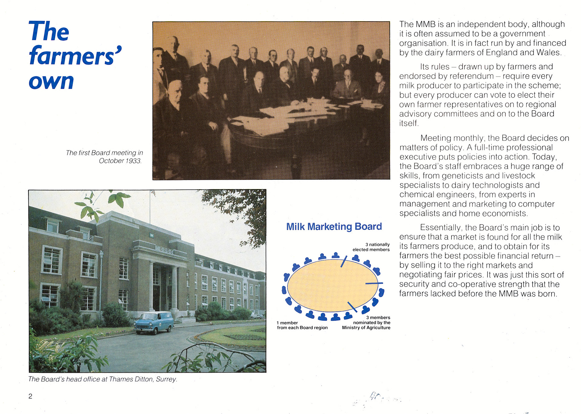 1983 MMB 50th Anniversary booklet. (Courtesy Andy Wallis)