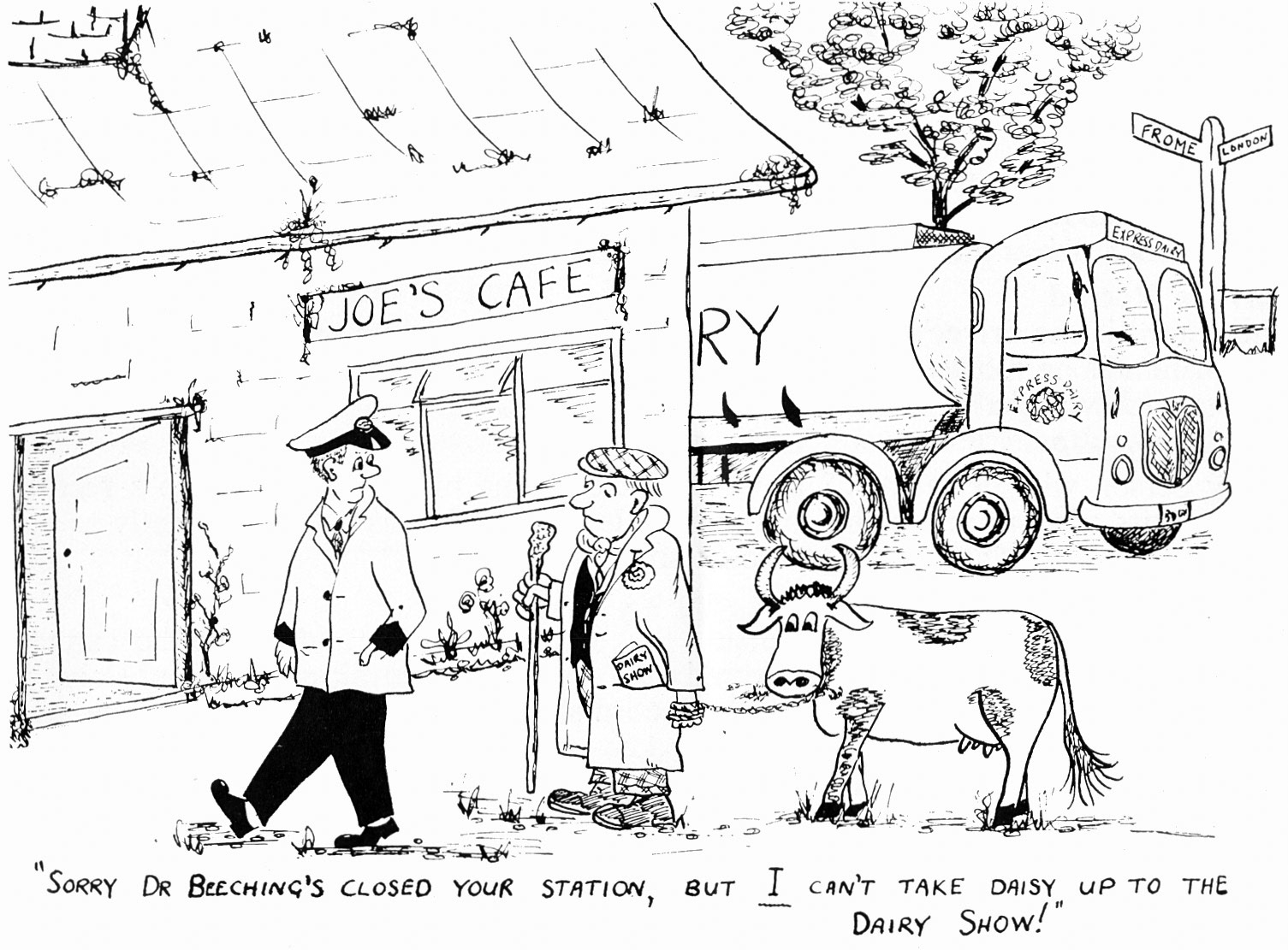 1964 'Dr Beeching's closed your station...' (Fleet Flash magazine-October 1964 No 7, Page 5)