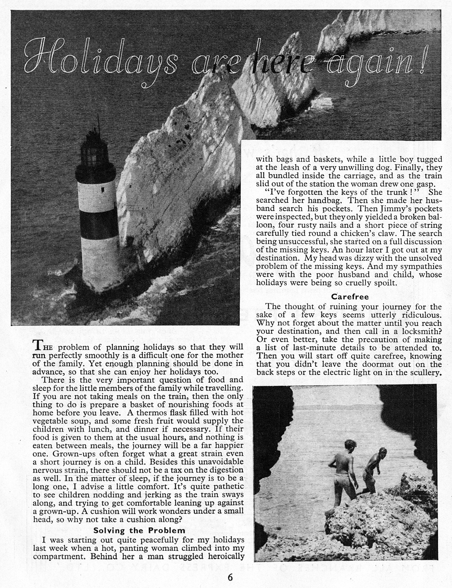 1934 July-Dairymaid Magazine 37 (Express Dairy Tales Archive)